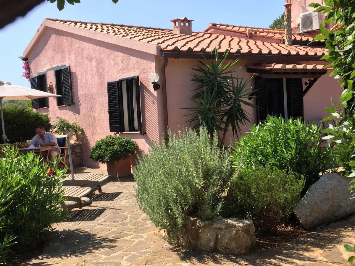 Studio-Appartment In Landhaus Mit Meerblick Porto Azzurro Exterior foto